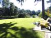 Relaxing lounge chairs overlooking Egret Island, The Rookery